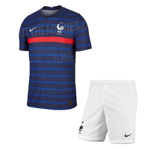 Replicas Camiseta Francia 1ª Niños 2020 Azul